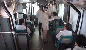 VR Bus Gangbang  Busty Beauties fucked on bus