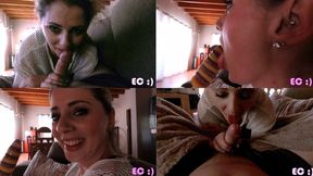 Sucking Purple Popsicle And Then My Friends Cock_4K