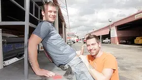 Drake Magnum Austin Xander Dominate Alex Killian in Hot Gay Threesome – 18+