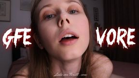 Girlfriend Devours You - Voracious Leda Seduces You & Swallows You Whole - Vore with Dildo Tease, Drooling & JOI Encouragement - A Femdom POV Clip by Leda von Thrill - HD Video MP4 1920 x 1080p