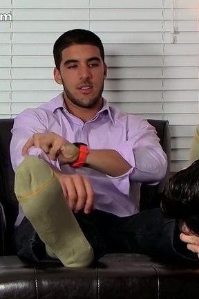 Jeremeye's size 14 dress socks &amp; bare feet worshiped