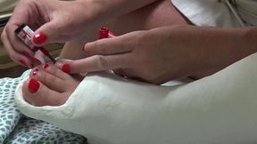 Nailpolish in the hospital