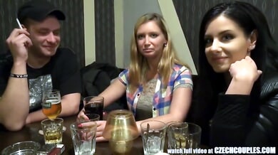 Foursome with intense hand action unfolds among four passionate partners