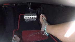 Diamond Bling Sandals and anklets PEDAL PUMPING