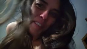 Hairy Pink Moon Lust - Big Booty French Brunette Freestyle Dance