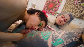 anal loving using extreme dildos and fisting to gape