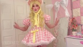 Sissy crossdresser ruined by daddy chastity training