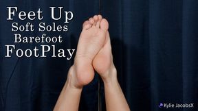Feet Up Soft Soles Barefoot FootPlay - Kylie Jacobsx - MP4 1080p HD