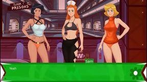 Fantasy Sex Threesome Eris Roxy Ecchi Anime Big Boobs Netorare Cuckolding
