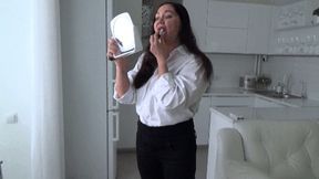 VICTORIA DIP EVELINA INTO THE TOILET Hu