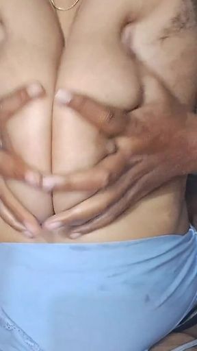 Epic moment from &quot;Big Boobs Massage Hot Desi Indian Bhabhi&quot;