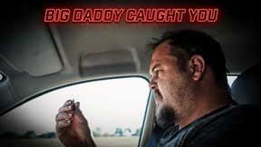 Big Daddy Catches Tiny in Car - Shoves Him Under Foreskin, Then Makes Him Worship Feet, Ass, Armpits & Crotch at Home