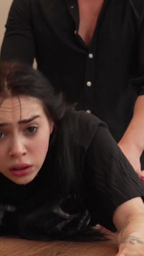 Strict tutor! don't tell my step mom i'm a bad student. 4k hd tim team