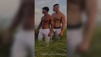Malik Compilation of Amateur Blowjobs and Handjobs with Big Dick Muscle Studs