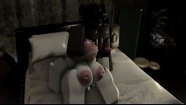 [ROBLOX] Tattoed whore cums on my cock