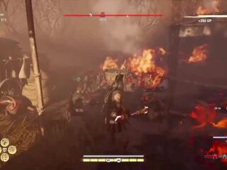 greek stud swings around spear 30