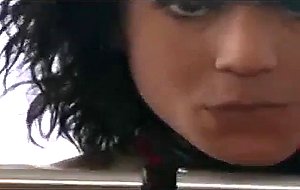 Flat chested tranny show