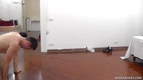Sandy's ballbusting audition