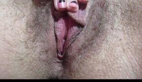 Wet cumming in HD. Big clit play &amp; orgasm