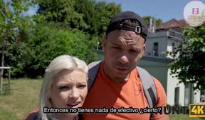 estafados en aventura en praga termina con sexo  (scamming prague adventures ends with cock ride)  hunt4k subtitula2