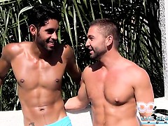 Dominic gets a hot fuck from new guy Damon before swapping