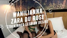 Stockinged lesbian desire - medium resolution