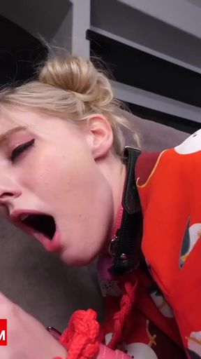 Taming the Busty Pet Slut: Melody Marks Owned by Asian Cock   Clip 1