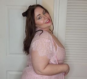 I Made This Little Lingerie Dance for You, I Hope You Like