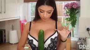 Cucumber Goes Deep - PornWorld