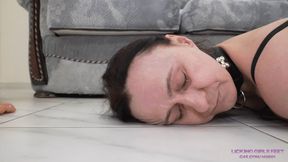 PAMELA - Immobilized old bitch for humiliation! (HD)