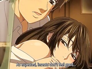 Tayu two - Slutty anime student gives a oral sex out behind the campus