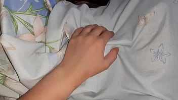 I take turns playing with my neighbors&#039_ pussies under the blanket