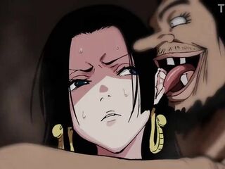 Boa Hancock captured by Ebony Beard