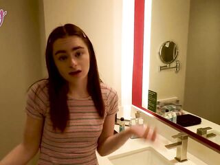 Vacation Creampie with Stepdaughter