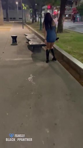 Slim blonde teen siting alone and filming herself in a homemade video