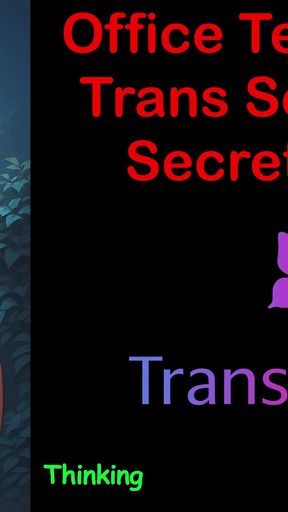Office Temptation - Trans Secretary's Secret Part - 2: English Audio Sex Story