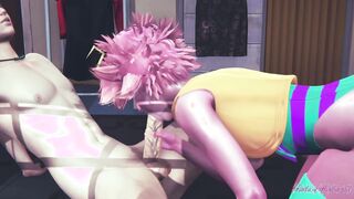 Boku No Hero Academia Animated - Mina Ashido Rough Sex