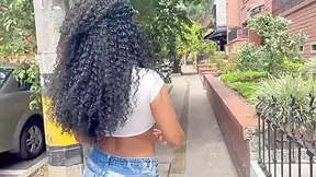 Breasty Latin Chick With Unshaved Hair Has Multiple Squirting Orgasms On Raw Large White Dong In Hot Underware