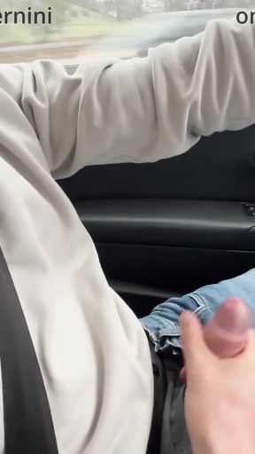 almost crashed the car when I jerked him off and tortured him after his orgasm   Clip 1