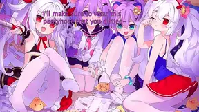 Azur Lane Beauty Seduces with Lacey Feet in Steamy Solo Play Fantasy