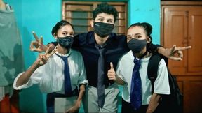 Real College Friends Preeti and Ishu Fuck with Boyfriend BBC XXX Video, Desi Indian College Friends Sex Video, Xxxx Hindi Audio