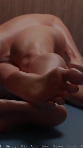 A Loving Sex Scene with a Dick Girl - Tribu