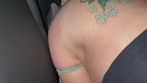 Rear seat creampie