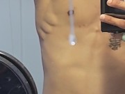 CUMDRIP A Single Pearl of Cum Out of the Tip of my Dick