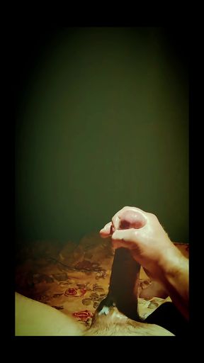 Captain jack quick pov ejaculation after stroking big hard mushroom head cock point of view