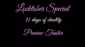 Locktober Special - 31 days if chastity - Preview Trailer