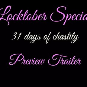 Locktober Special - 31 days if chastity - Preview Trailer