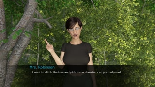 Shoretown Saga - The student and his teacher climbed up a tree then fucked