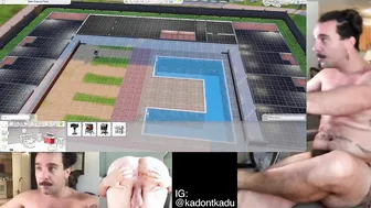 Latino Gamer Plays The Sims Naked with WickedWhims Mod