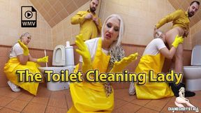 The Toilet Cleaning Lady WMV